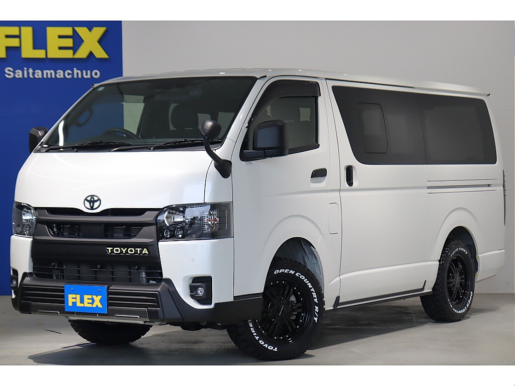 【厳選中古】ダークプライムⅡ　ディーゼル４WD　ブラックエディション　フルフラットベッド　パノラミックビューモニター　サイドバー！
