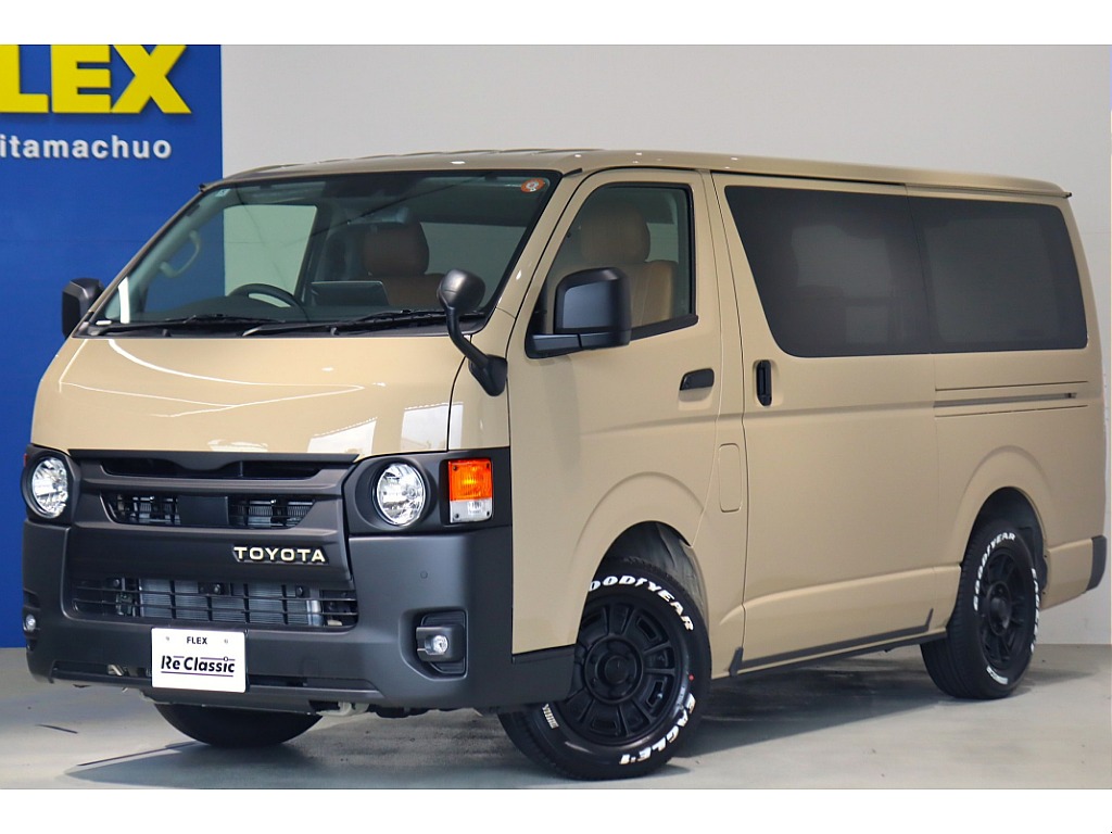 【厳選中古】令和7年式　スーパーGLアースカラーPKG　ディーゼル２WD　丸目フェイス　アルパインナビ　シートカバー＆ベッド付き！