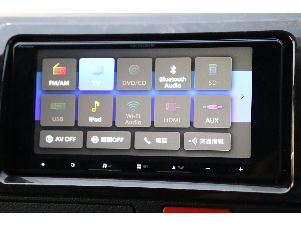 TV走行距離、Bluetooth接続が可能！スマートフォンのミラーリングも可能です♪