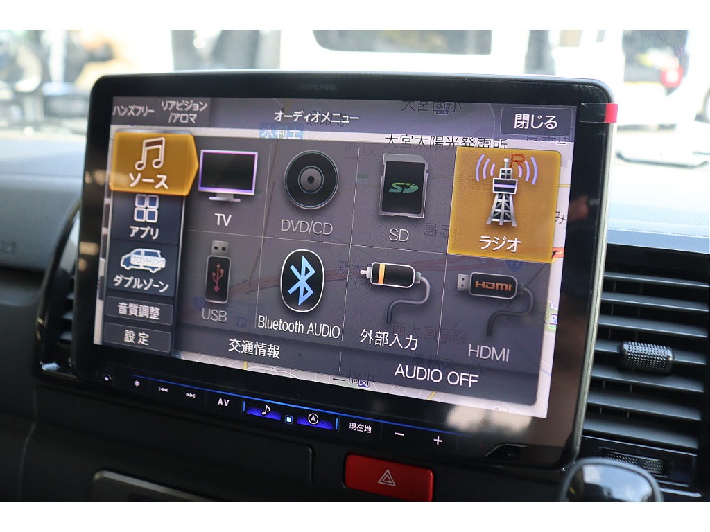 Bluetooth接続、スマートフォンのミラーリングも対応しております！