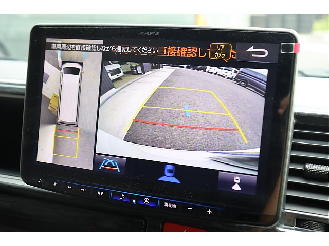 パノラミックビューモニターも装着済みでＢＩＧ－Ｘ１１インチナビなら大画面で確認可能です！