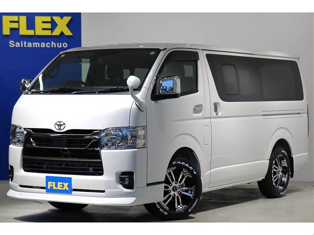 厳選中古】スーパーGL　ダークプライムⅡ　ガソリン２WD　小窓付きスライドドア　デジタルインナーミラー　FLEXカスタム多数！