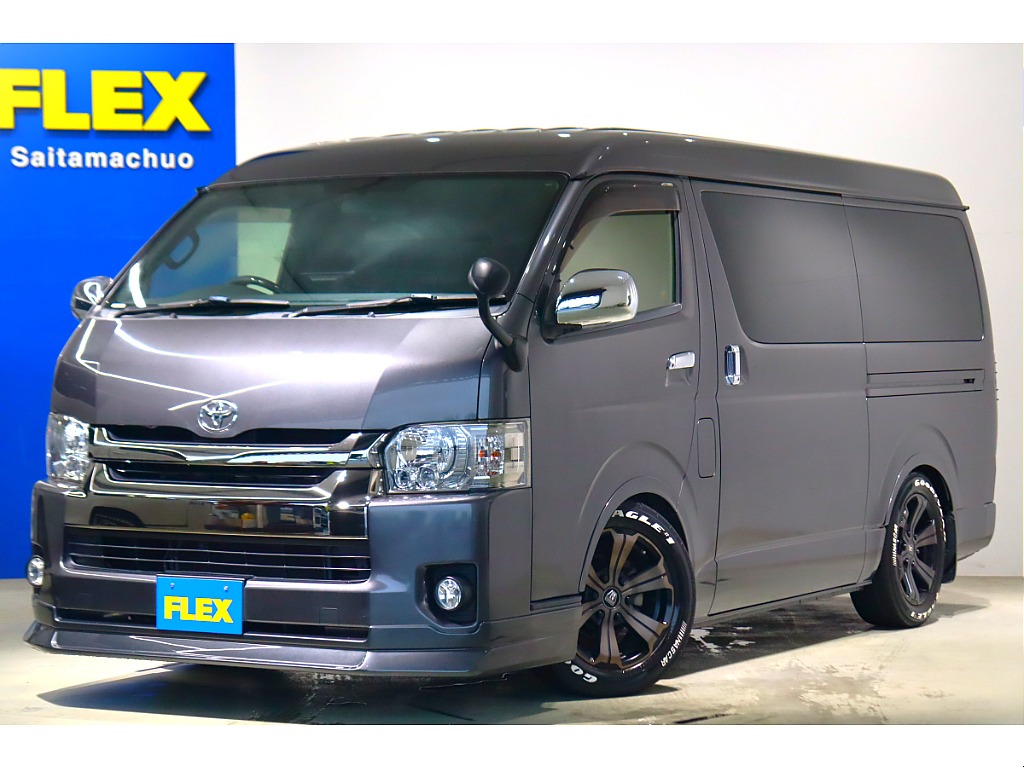 令和１年　希少！絶版カラーグレーメタリック！ワイドボディバン２WDがさいたま中央店に入庫！FLEXパーツでドレスアップ済み♪