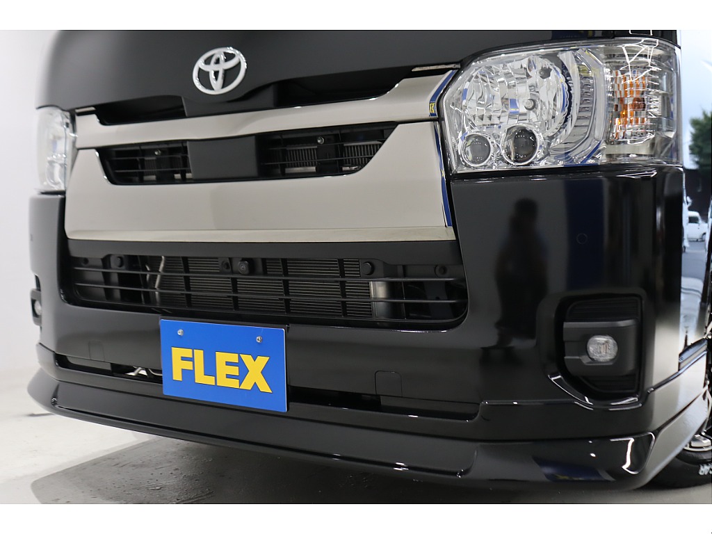 FLEXフロントスポイラーも装着済み！