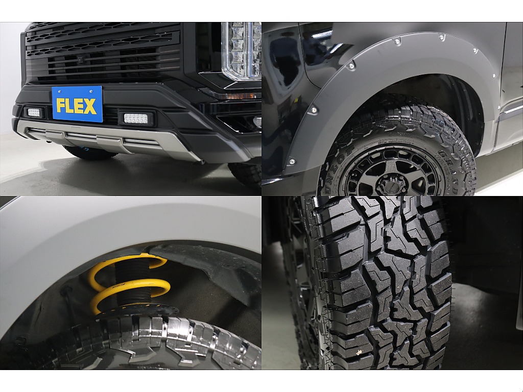 FLEXオリジナルリフトアップコイル！1.5インチ上がってます！