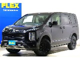 デリカD：5 2.2 G パワーパッケージ ディーゼルターボ 4WD ブラックエディション仕様 リフトアップ JAOS製フロントバンパー！