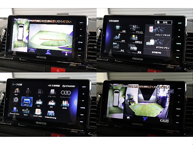 パノラミックビューモニターも完備で運転も楽々です☆