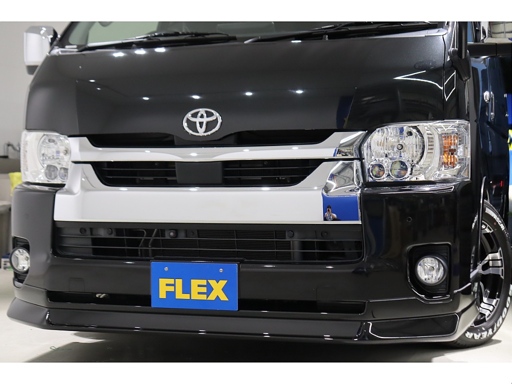 FLEXフロントスポイラー装着！