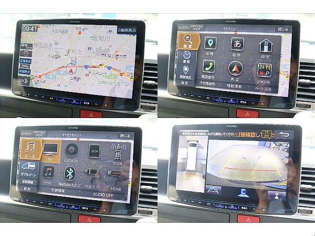 アルパイン11インチフルセグナビ搭載！