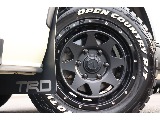 レオウイング16インチにTOYOオープンカントリーRTタイヤを装着！TRDマットフラップもアクセント♪