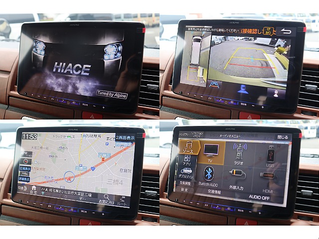 大画面のBIG-X11インチシンプルナビを装着済みです! パノラミックビューモニターも装備♪