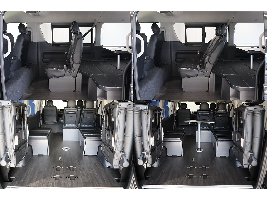 シートアレンジは場面によって、さまざまな形に対応可能です♪