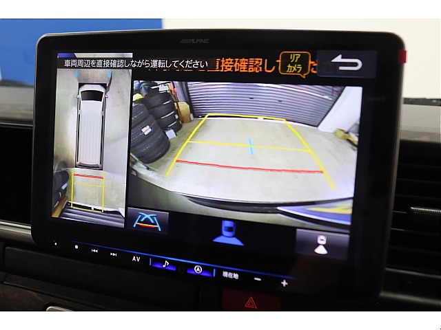 安全運転をサポートするパノラミックビューモニターも装着済みです！