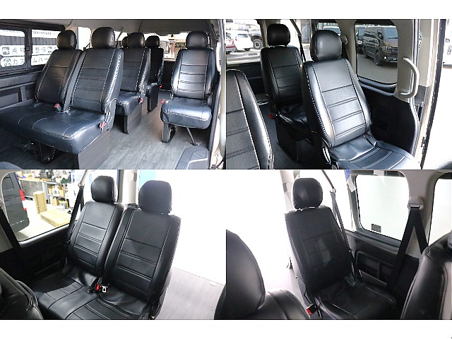全席シートカバーが装着済み!