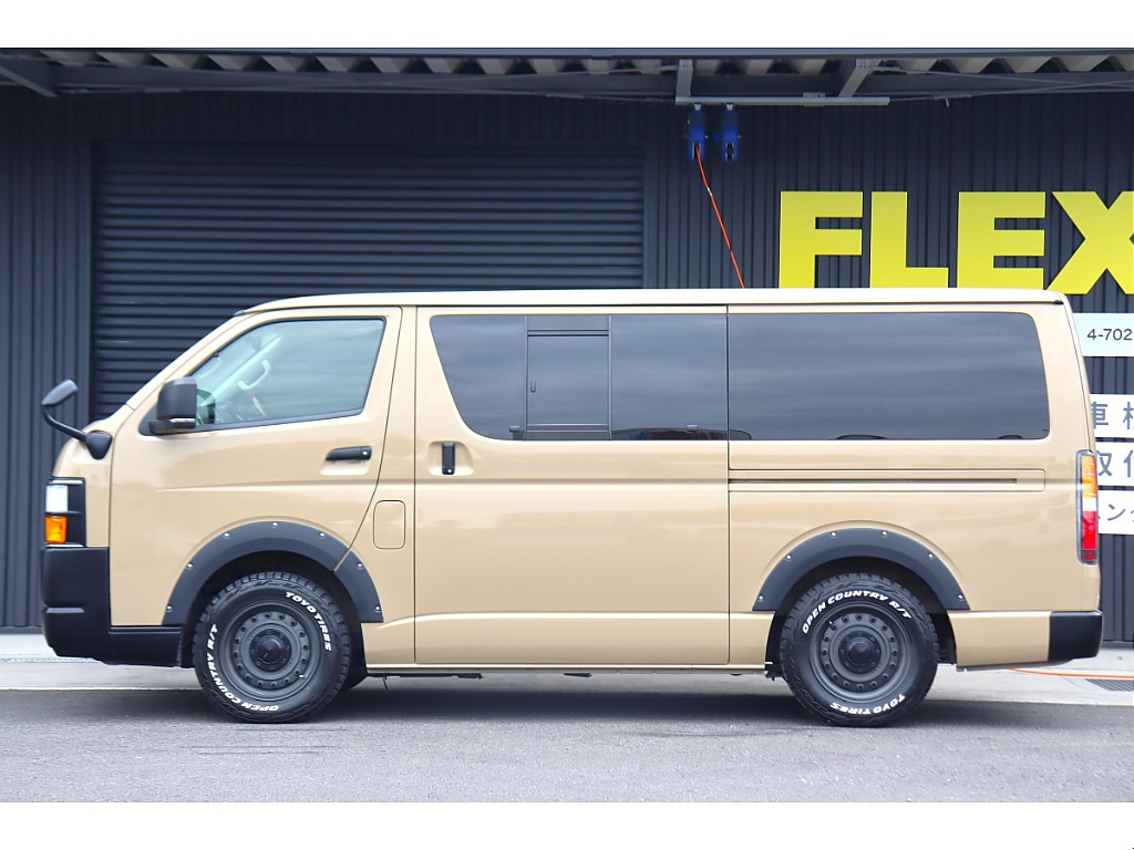 FLEXカスタム多数のハイエースとなります！早い者勝ちです☆