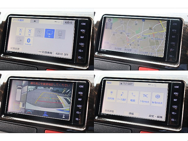 パノラミックビューモニターもナビで確認可能です☆