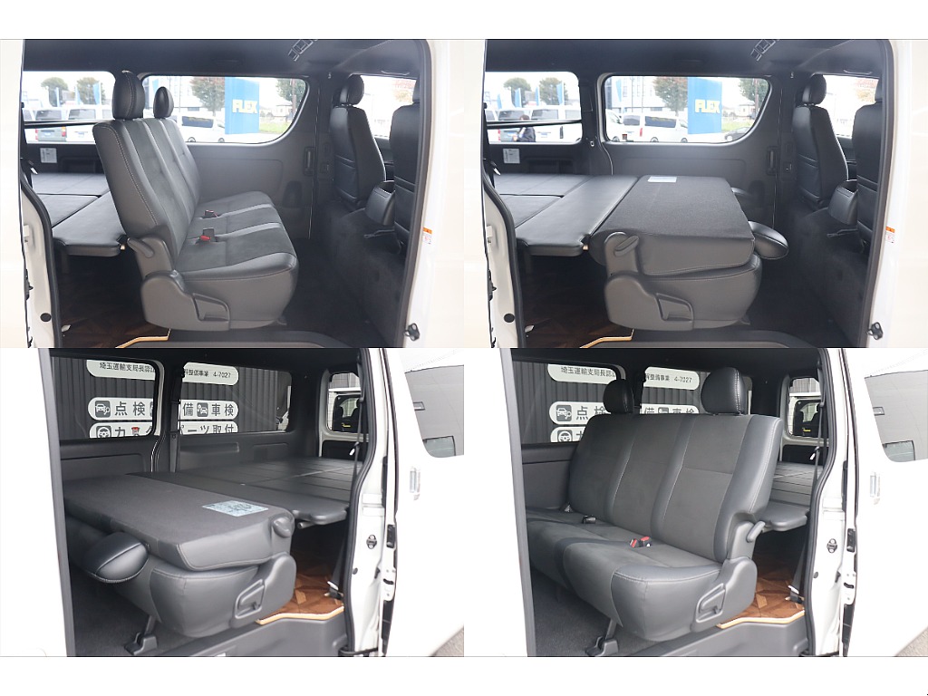 2列目もゆったり座れる3人掛けシートです☆