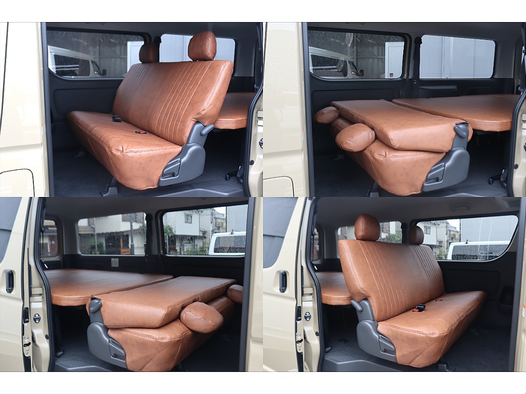 2列目にはゆったり座れる3人掛けシート☆