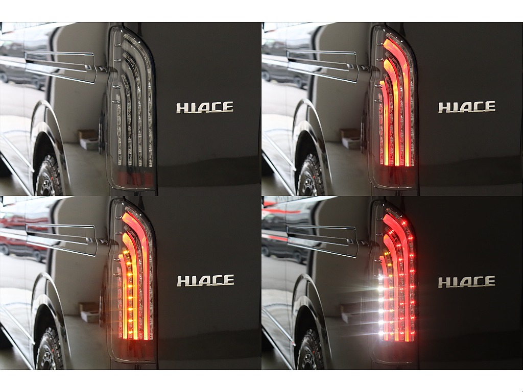 FLEXキラメキLEDテールランプを装着済み！