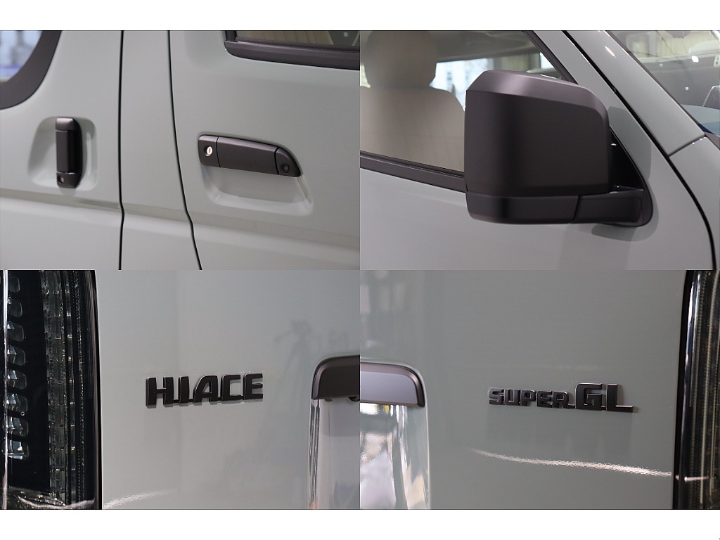 各メッキ部のマットブラック塗装済み！