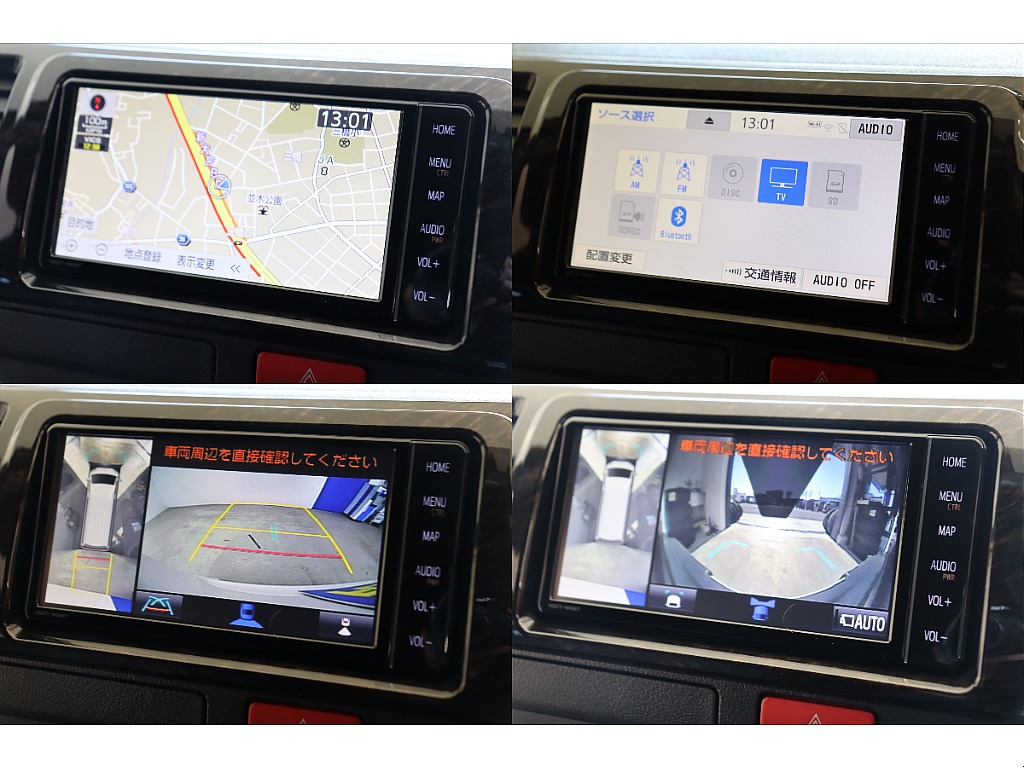 パノラミックビューモニター連動加工済みです☆