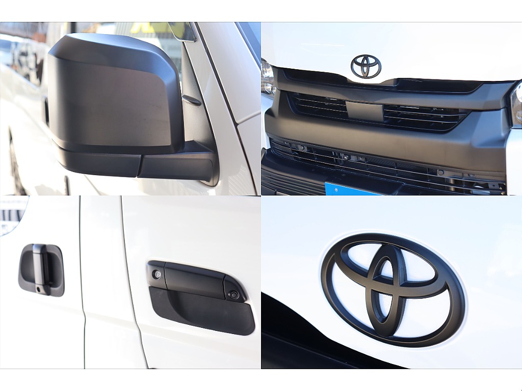 各メッキ部のマットブラック塗装済み☆