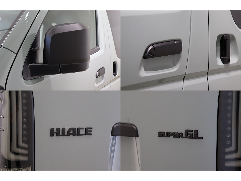 各メッキ部はマットブラック塗装済み！