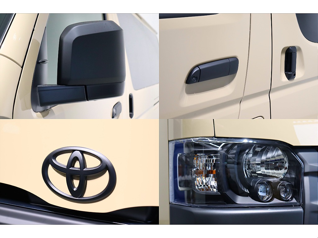 各メッキ部のマットブラック塗装済み！