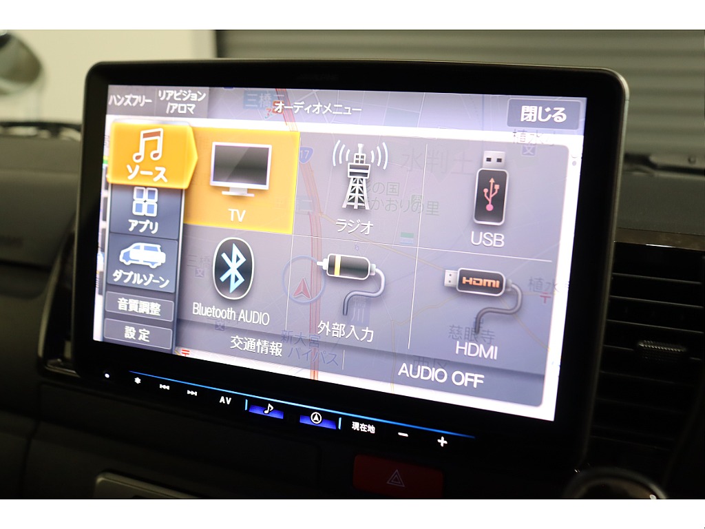 アルパインメカレスナビ搭載！