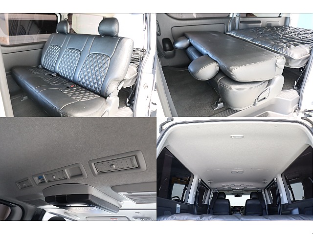 セカンドシートは可倒式でベットスペースも拡充も可能です☆