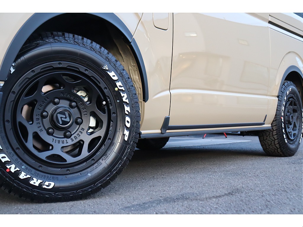 FLEX　NT1アルミホイール/DUNLOP　グランドトレックRT16インチを装着！