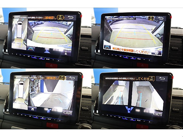 駐車時も安心なパノラミックビューモニターも完備しております♪