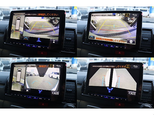 メーカーオプションのパノラミックビューモニターも装備！