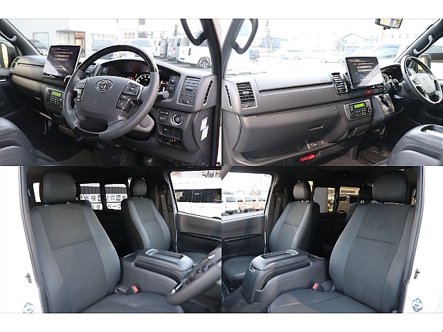 ダークプライムⅡ専用ハーフレザーシートにウッドコンビ内装☆