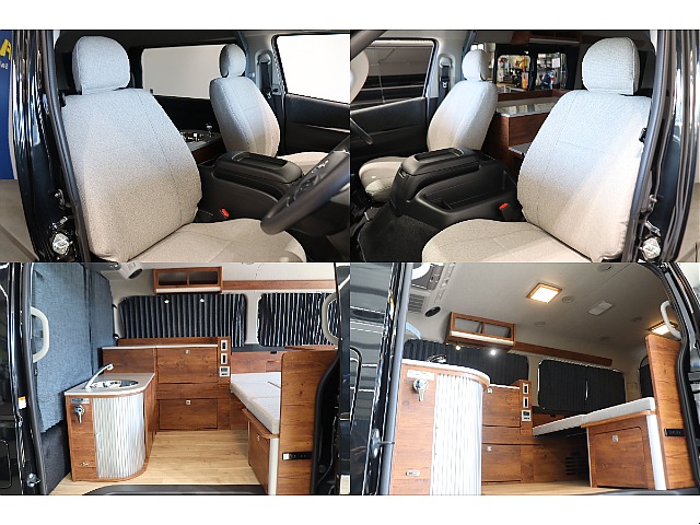 ベッドマット生地に合せた専用シートカバーも装着！