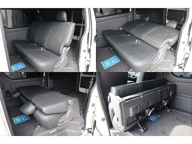 2列目にはゆったり座れる3人掛けシート☆