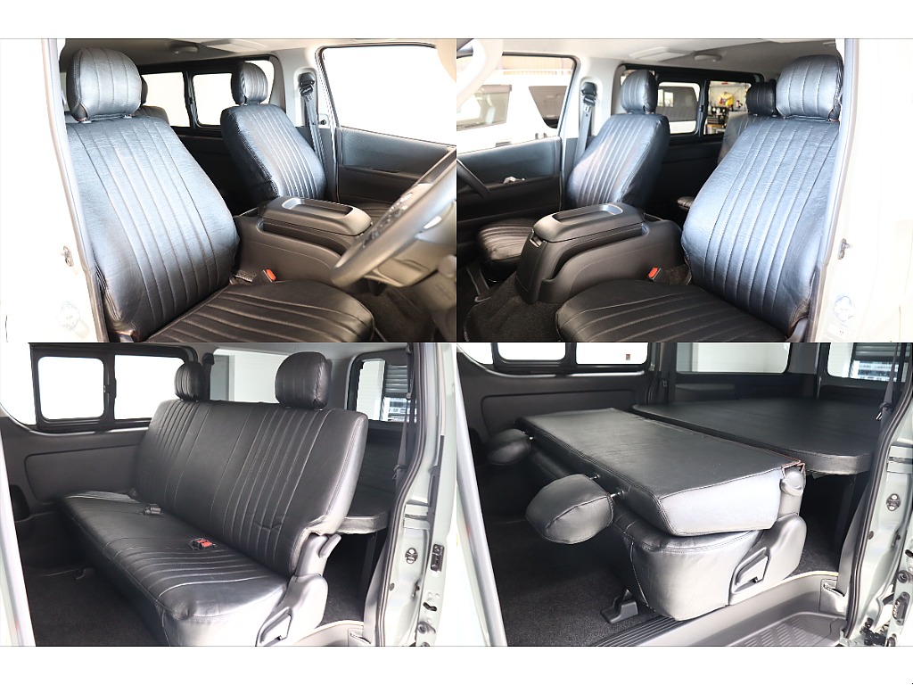 全席に新品クラシックブラックシートカバーをカスタム☆