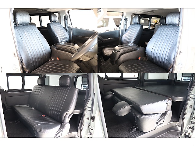 全席に新品クラシックブラックシートカバーをカスタム☆