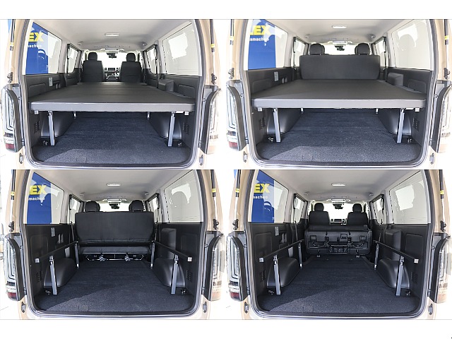 高さ調整5段階で可能な新品ベッド装着済み！