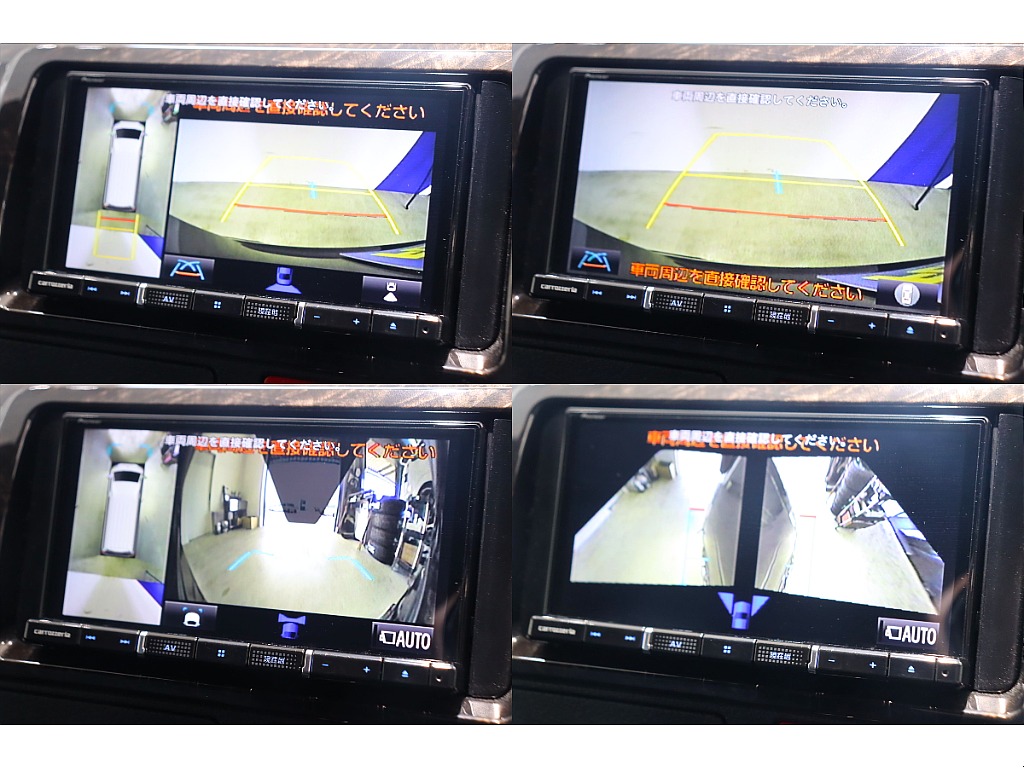 パノラミックビューモニター完備で死角も視認可能！