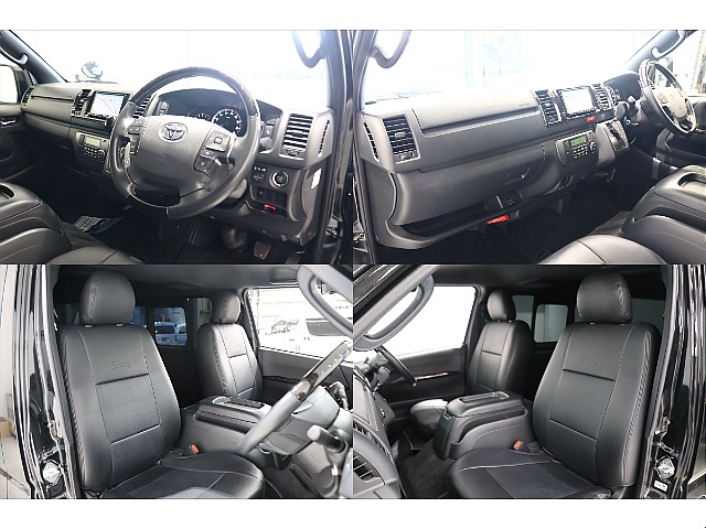 ダークプライムⅡ専用ウッドコンビ内装に仕上がっております☆