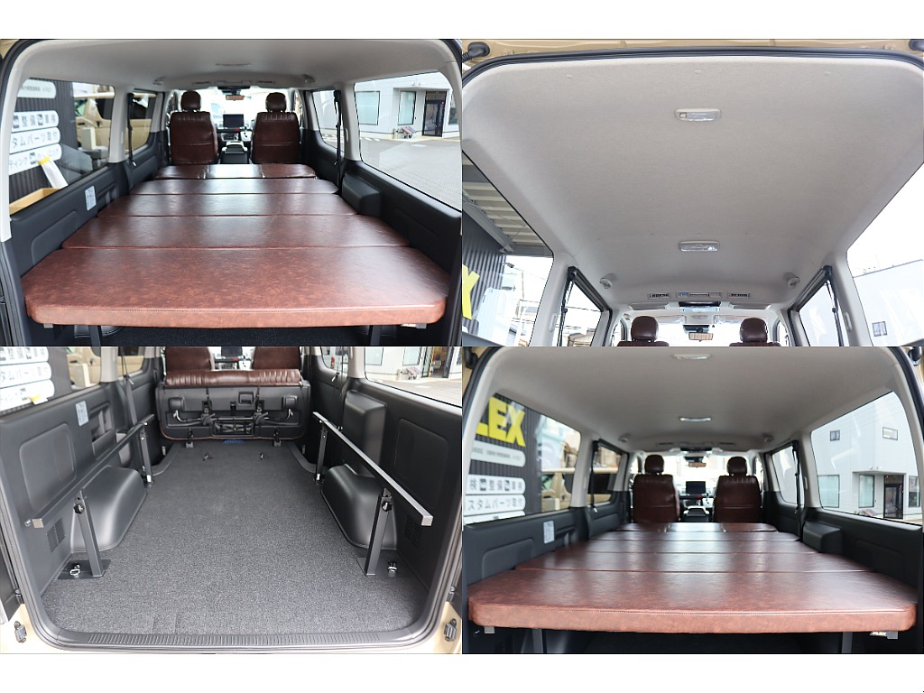 荷室には、ノットレコードベッドをカスタム！