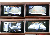 駐車時も安心なパノラミックビューモニターを完備！
