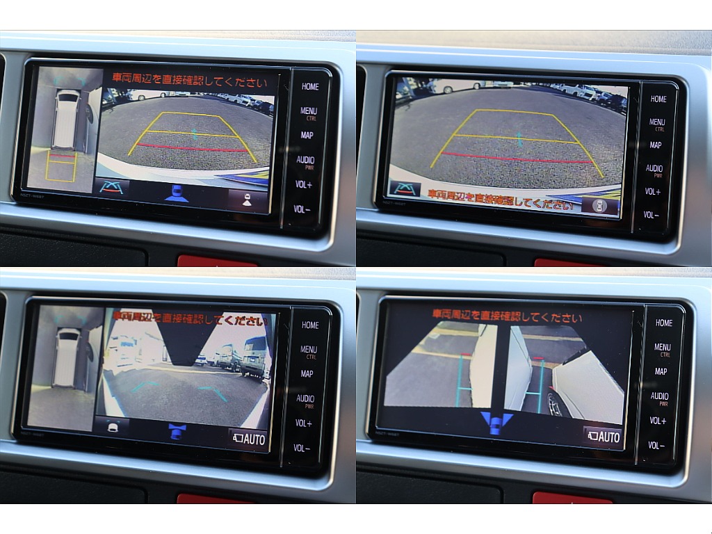 メーカーオプションのパノラミックビューモニター完備！