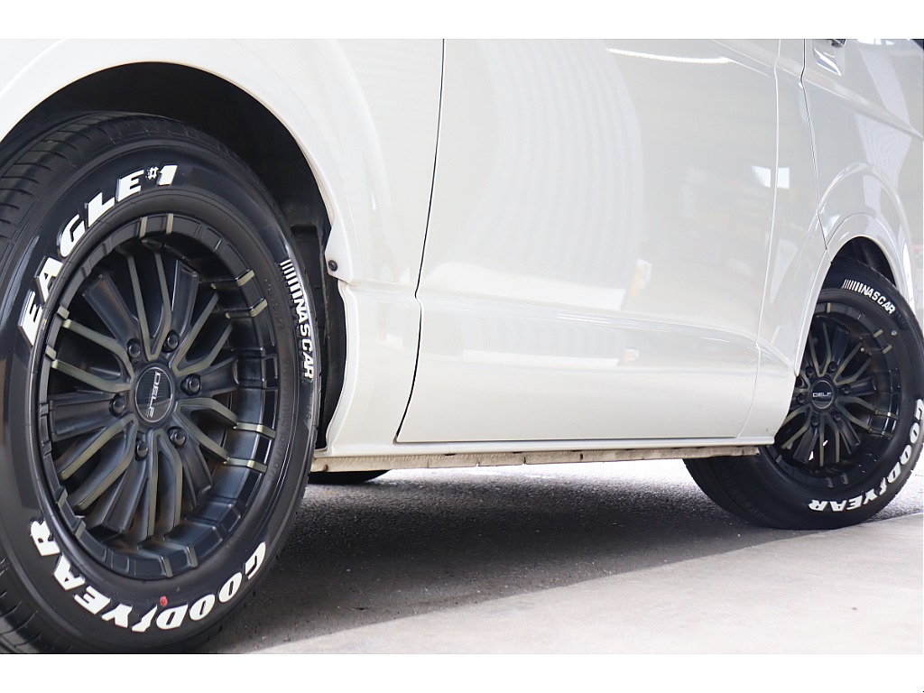 FLEX MF01アルミホイールとグッドイヤーナスカータイヤでドレスアップ！