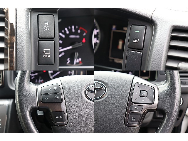 ナビ操作に便利なステリングオーディオスイッチを完備！