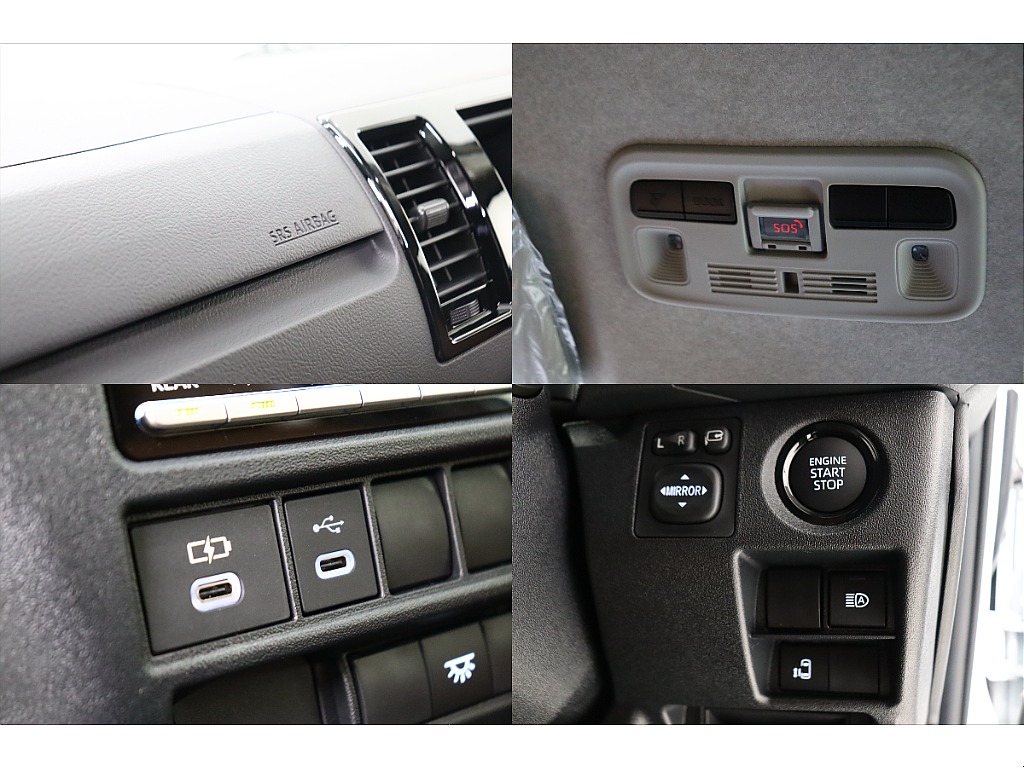 スマートエントリーや助手席エアバックはもちろん、typeCユニットを完備！