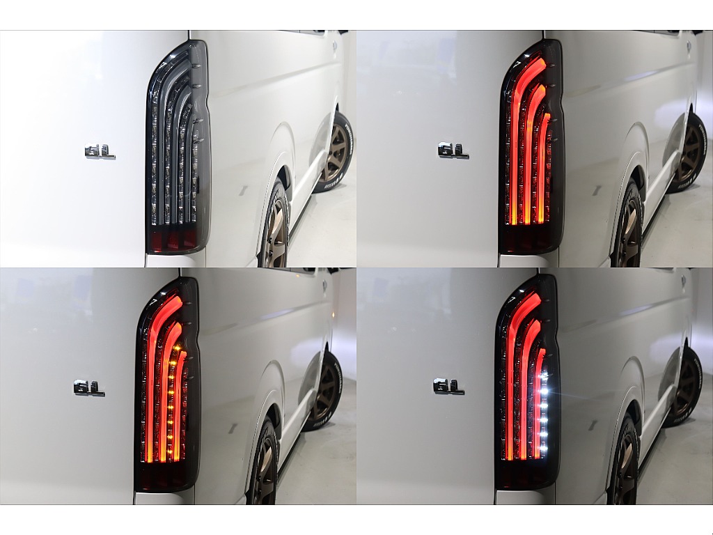 キラメキ黒LEDテールもインストール済み！