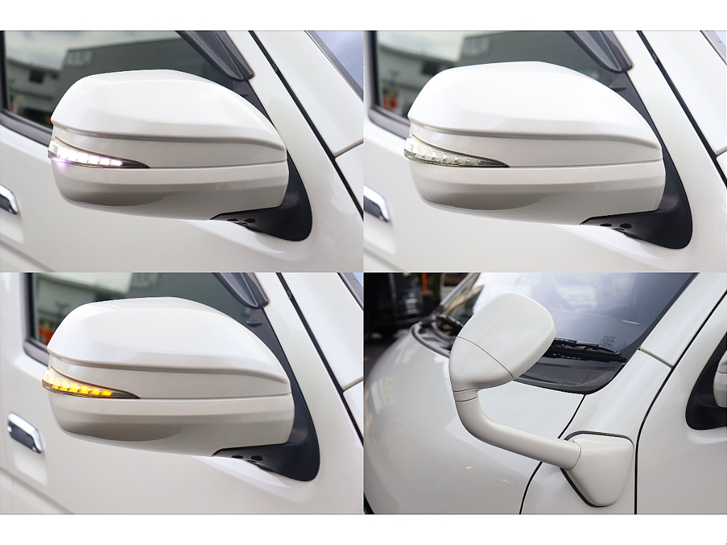 社外ミラーウィンカーにガッツミラー同色塗装！