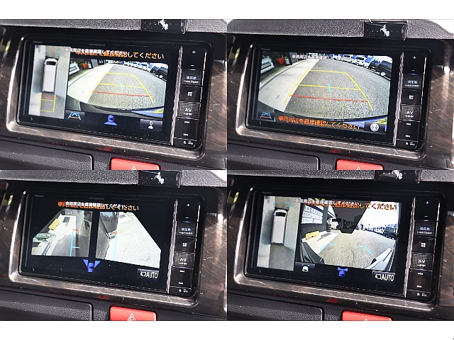 パノラミックビューモニターで死角も視認可能！